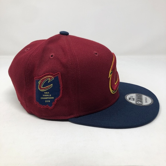 Cleveland Cavaliers New Era 9FIFTY Snapback Hat - Picture 3 of 6